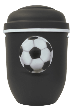 Fußball schwarz/weiß