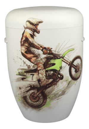 Fresco Moto Cross Fahrer