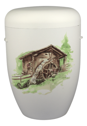Fresco Alpen-Wassermühle