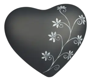 Blumenranke mit Strasssteinen