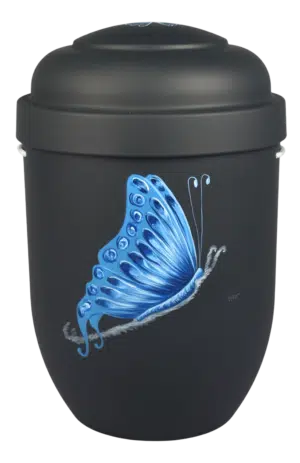 Butterfly, Seitlich - blau