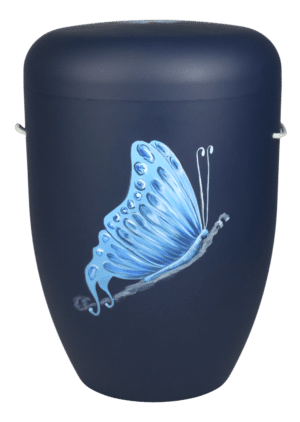 Butterfly, Seitlich - blau