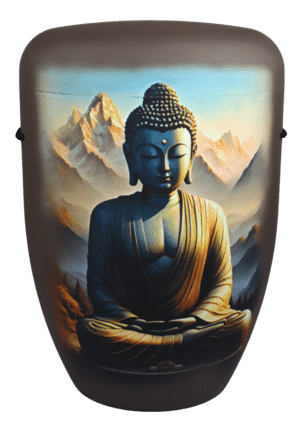 Berglandschaft - Buddha