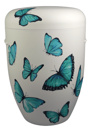 Schmetterlinge - türkis